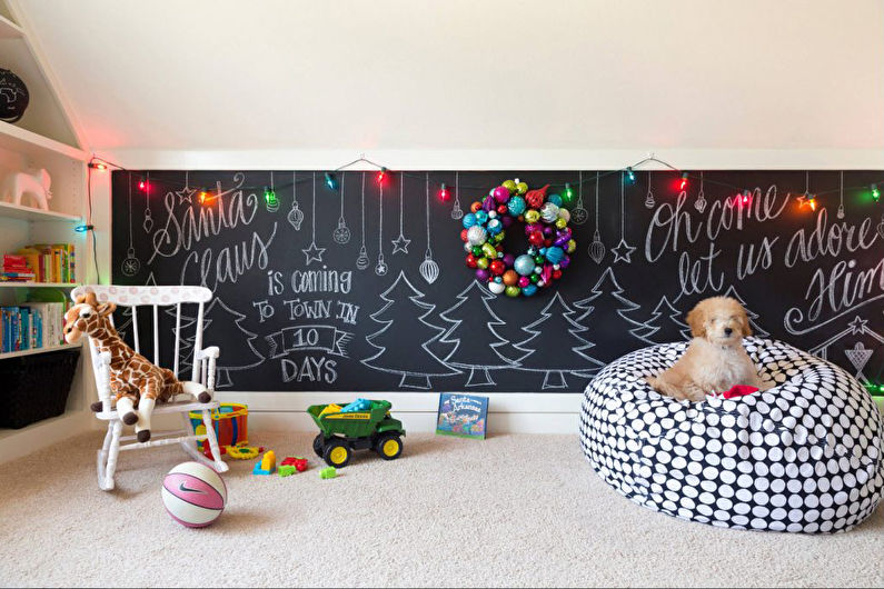 Interior design of a children's room - photo