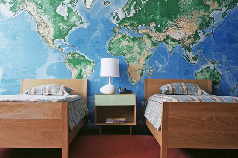 Interior design of a children's room - photo