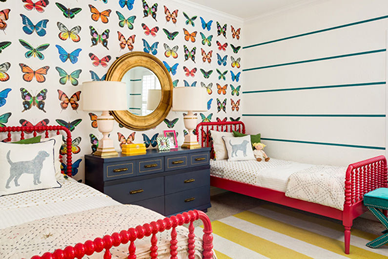 Interior design of a children's room - photo