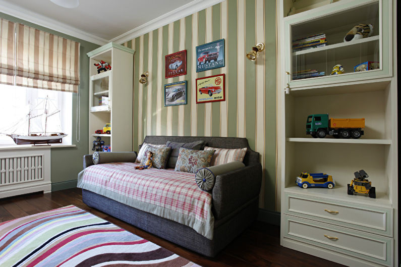 Interior design of a children's room - photo