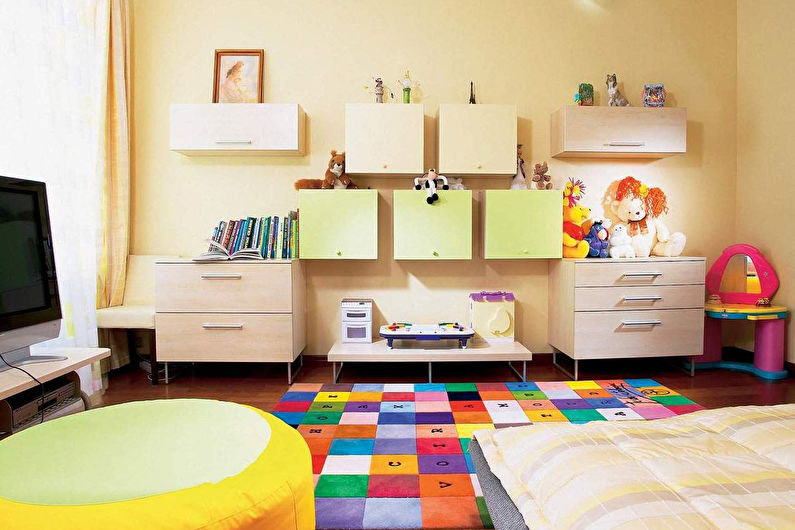 Interior design of a children's room - photo