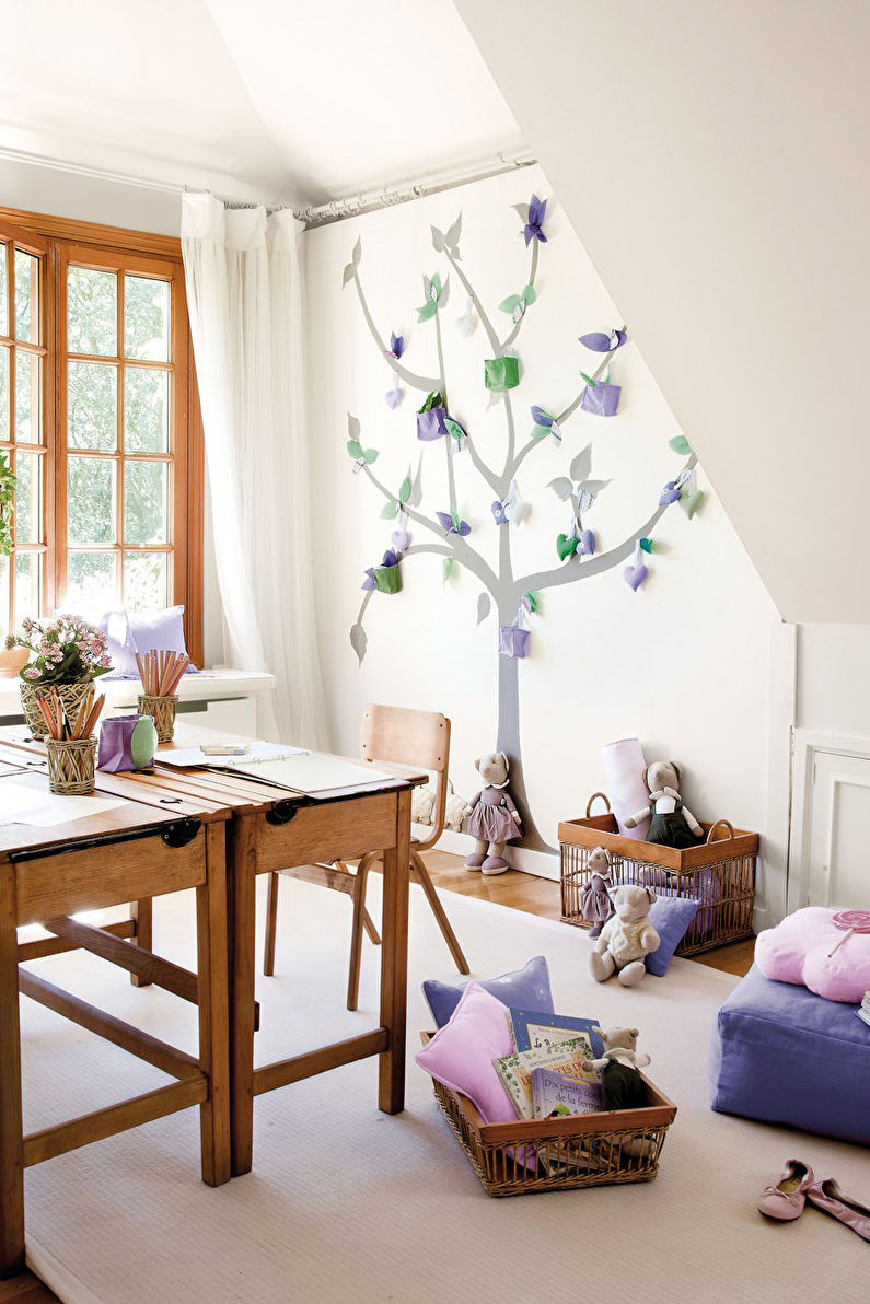 Interior design of a children's room - photo