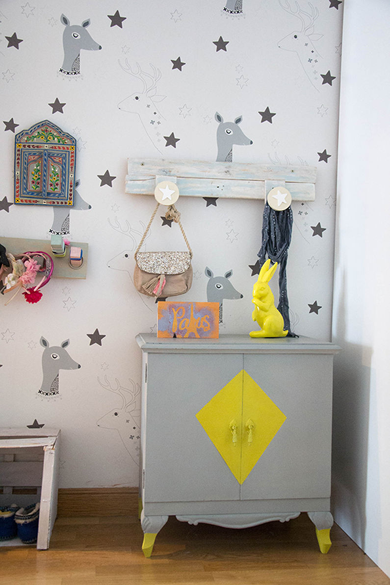 Interior design of a children's room - photo