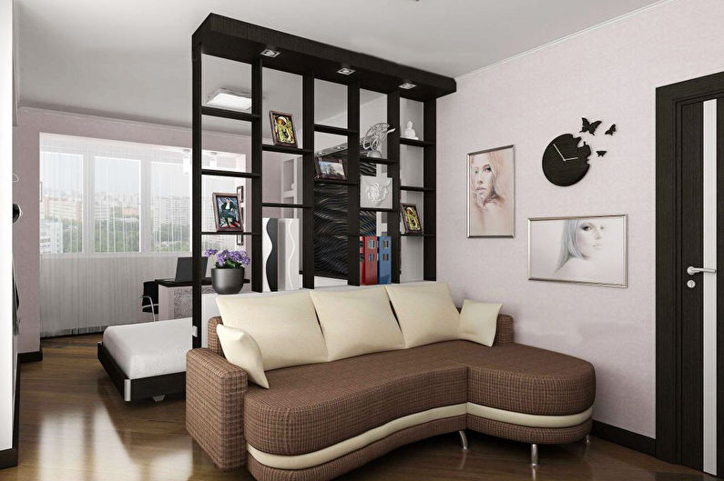 Bedroom-Living Room Design - Flooring