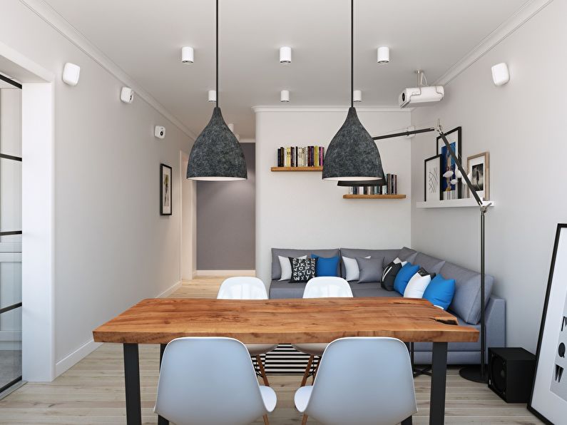 Scandinavian style apartment, 90 m2 - photo 1