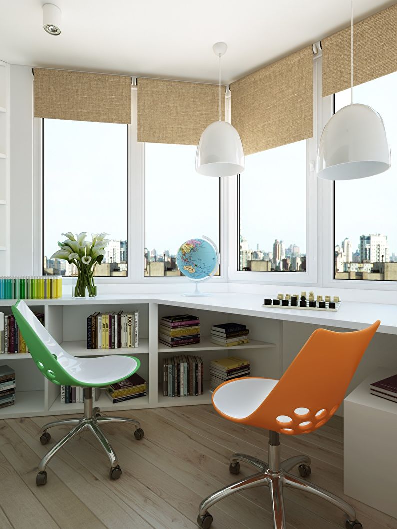 Scandinavian style apartment, 90 m2 - photo 10