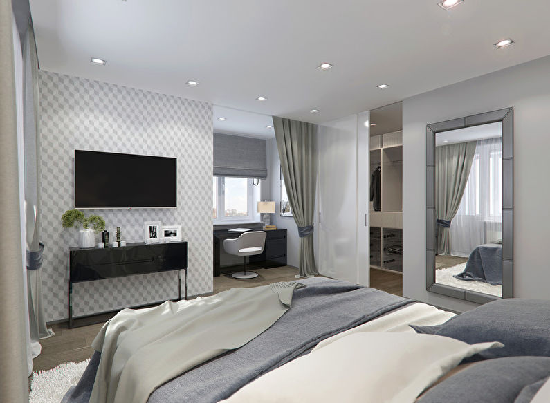 Bedroom “50 Shades of Gray” - photo 4