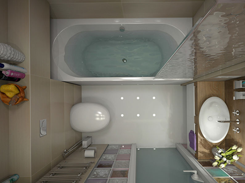 Glass and Color Bathroom - photo 3