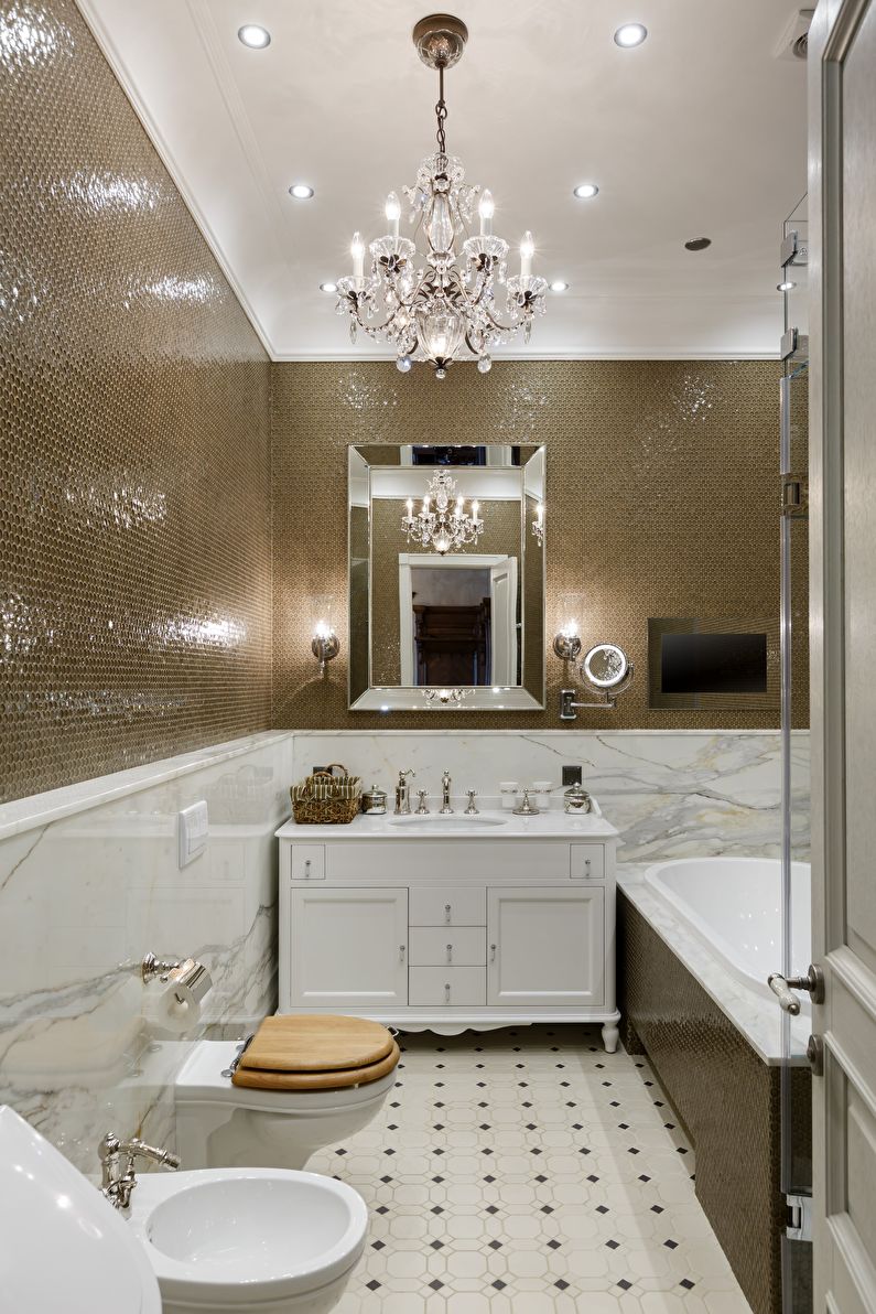 Classic Bathroom - Floor Finish