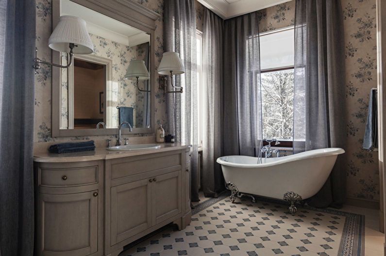 Classic Bathroom - Wall Decoration