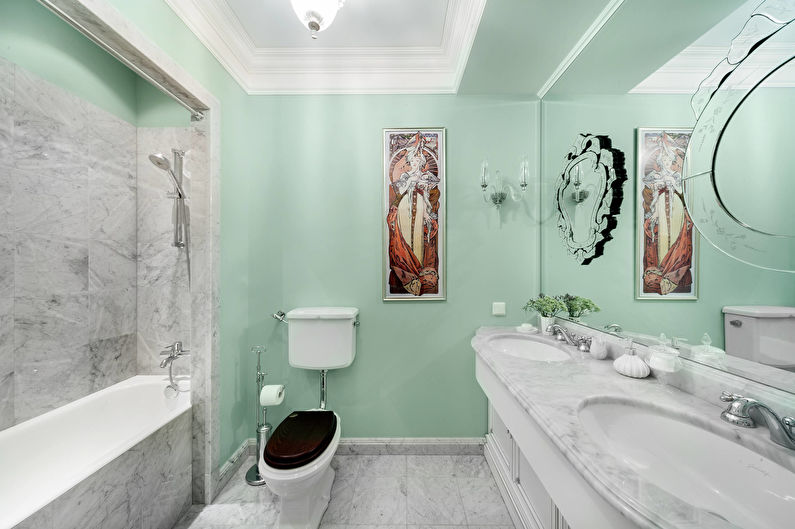 Classic Bathroom - Wall Decoration