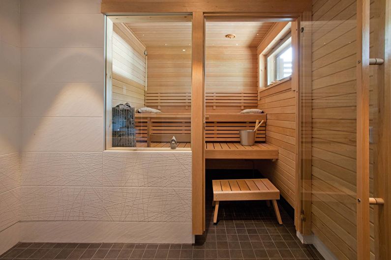 Scandinavian style bathroom interior design - photo