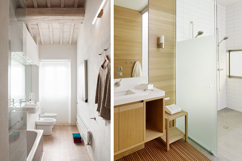 Scandinavian style bathroom interior design - photo