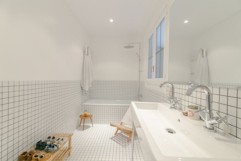 Scandinavian style bathroom interior design - photo