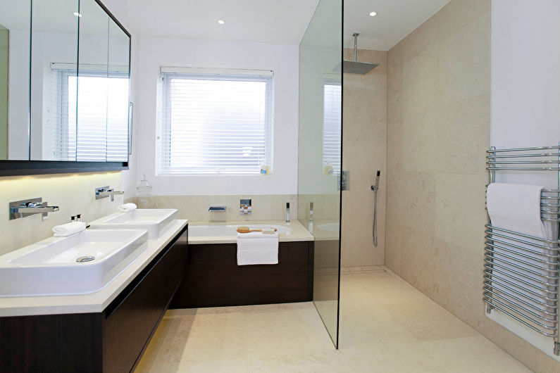 Design a bathroom in a modern style - Plumbing
