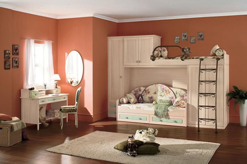 Bunk Bed with Sofa - Design