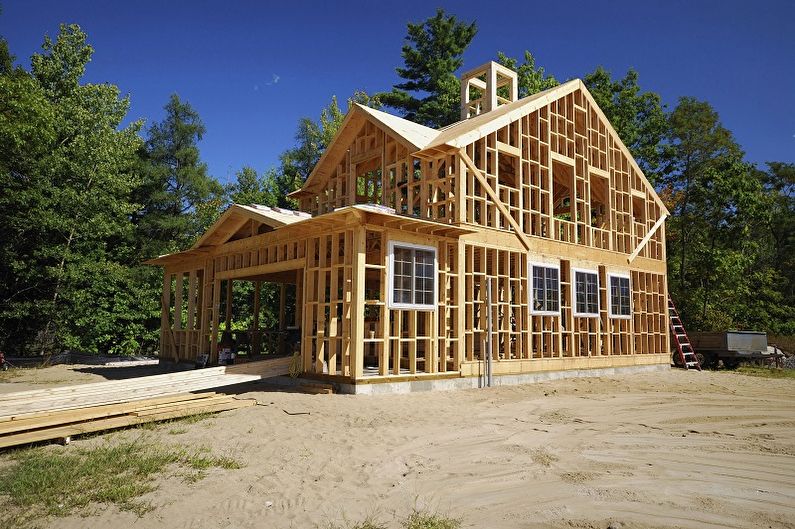 What is a frame house