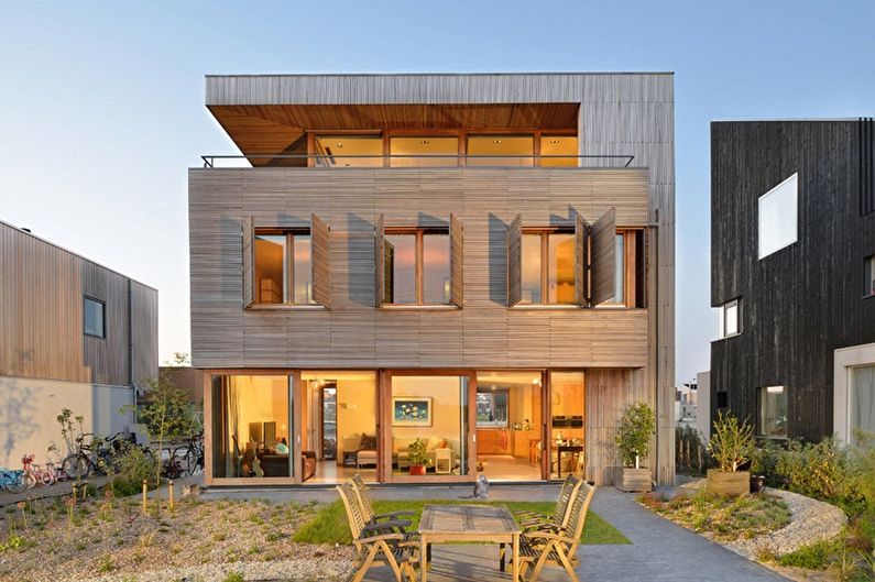 Frame houses - Choose the number of storeys