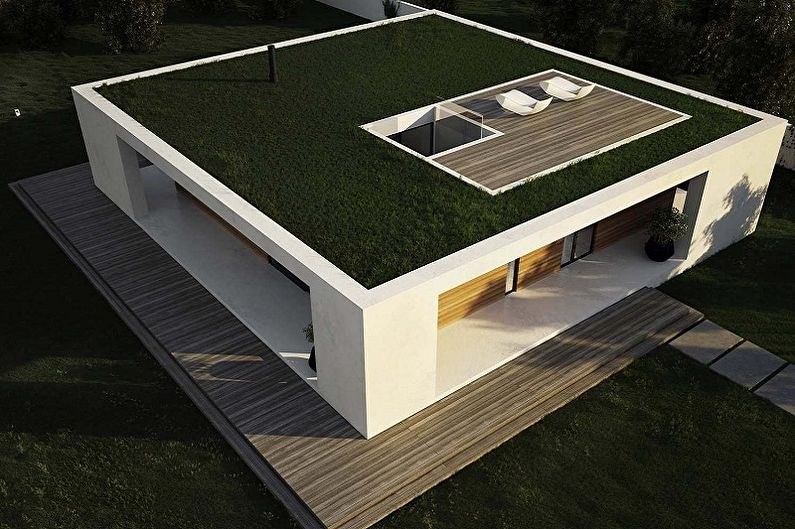 Layout ideas for frame houses - Choosing a roof shape