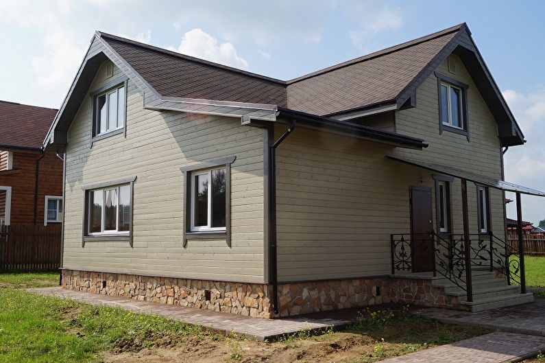 Frame houses - Facade decoration