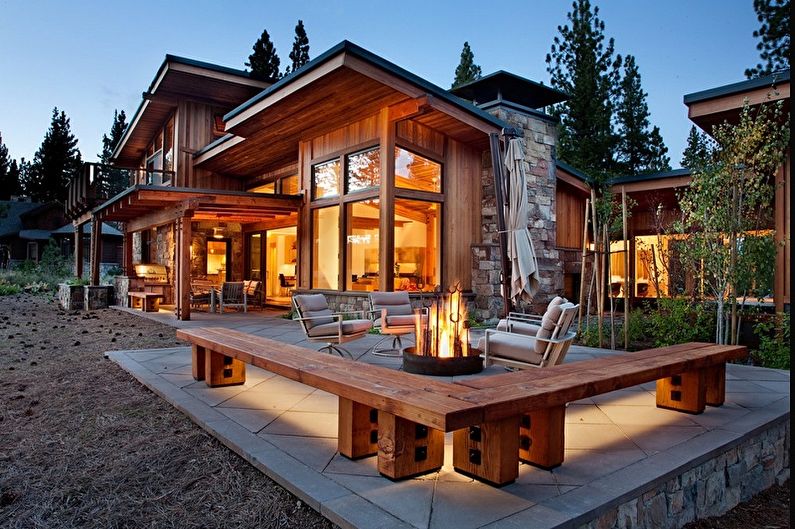 Frame houses - photo and projects
