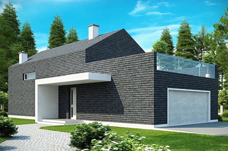 Frame houses - photo and projects