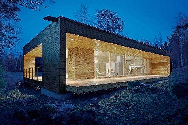 Frame houses - photo and projects