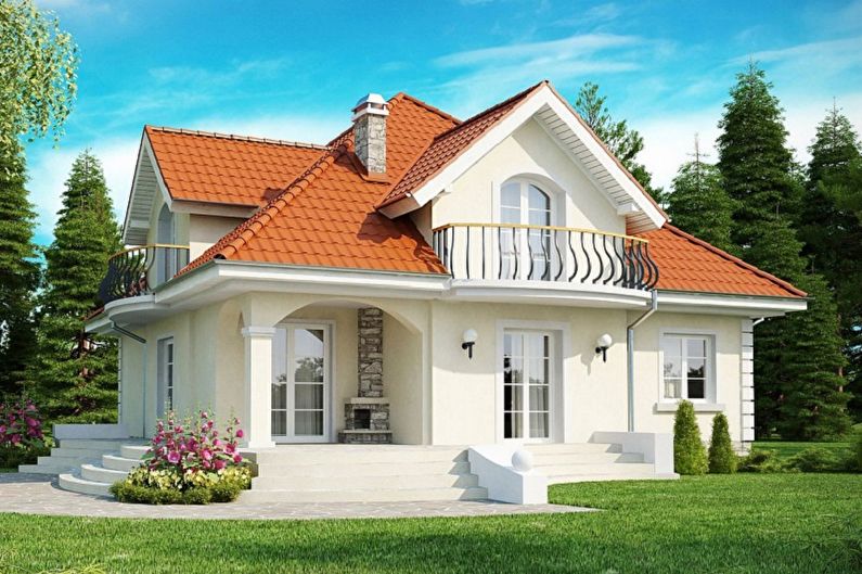 Frame houses - photo and projects