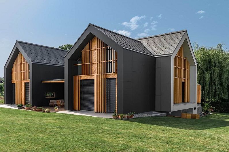 Frame houses - photo and projects