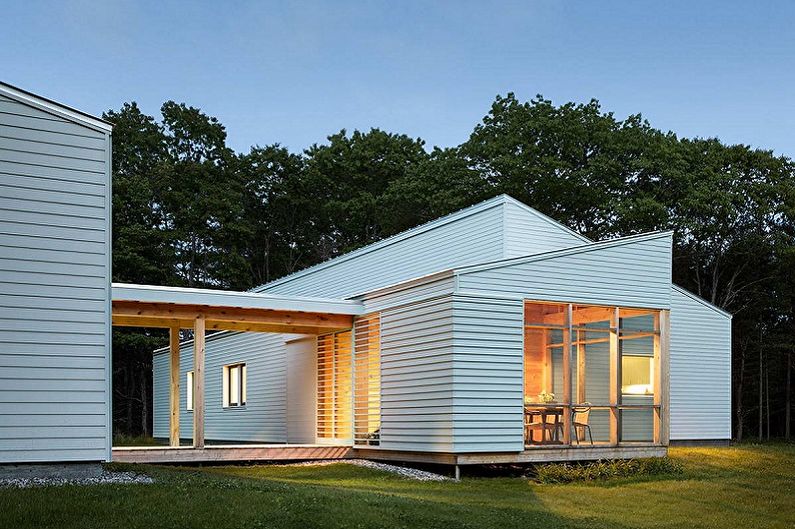 Frame houses - photo and projects