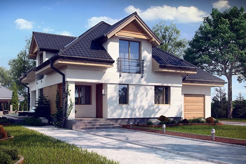Frame houses - photo and projects