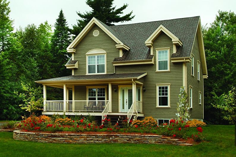 Frame houses - photo and projects