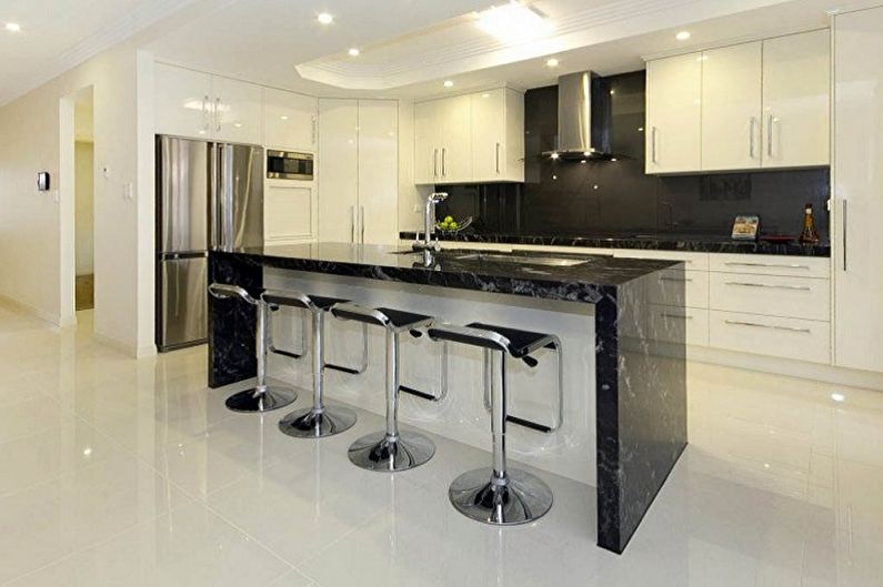 Bar stools for the kitchen - photo