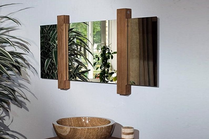 Mirror in the bathroom - Materials