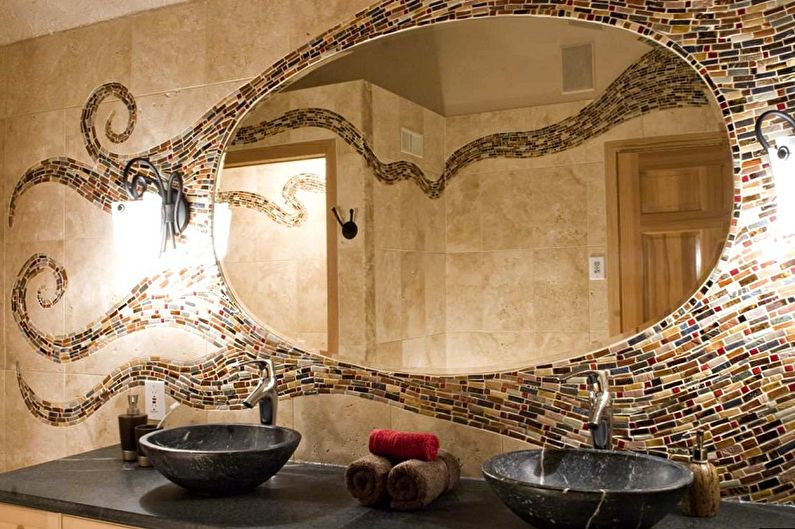 Types of Bathroom Mirrors - Wall Mirror