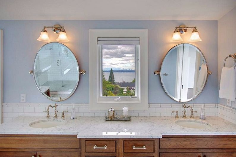 Types of Bathroom Mirrors - Illuminated Mirror