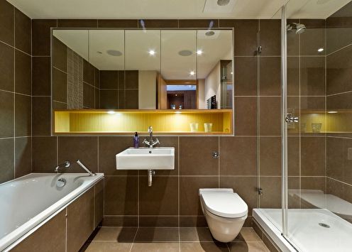 Mirror in the bathroom (85+ photos)
