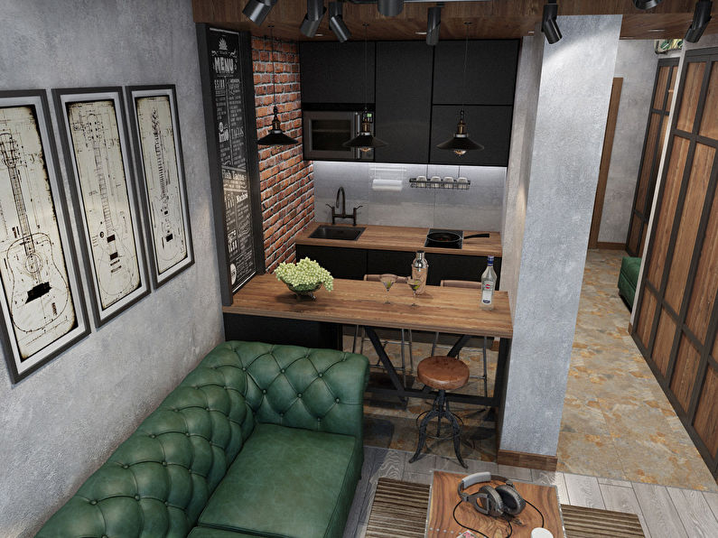 Design project of an apartment of 26 sq.m. - photo 2