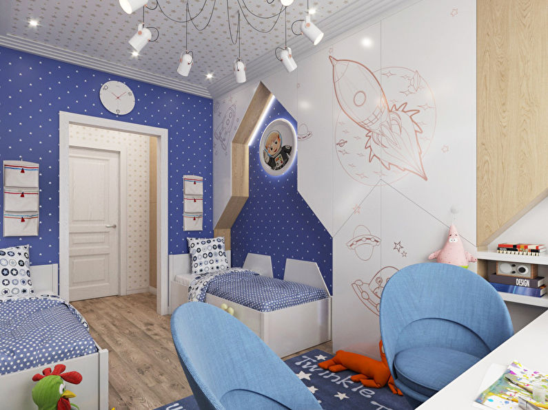 Rocket: Children's room for two boys - photo 2