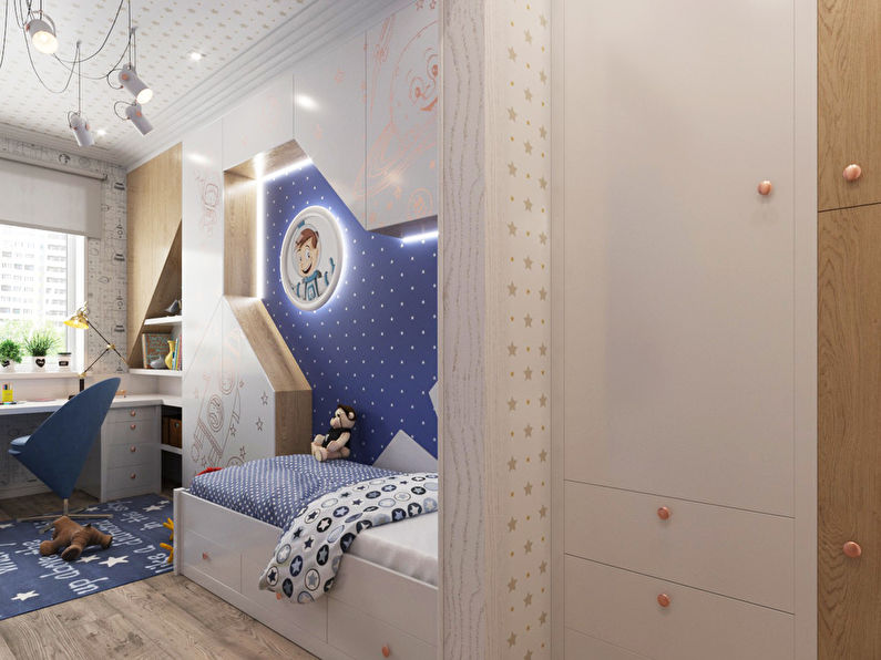 Rocket: Children's Room for Two Boys - photo 4