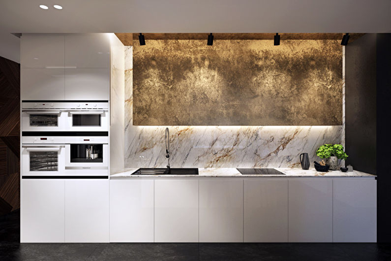Mirror of Venus: Kitchen-living room for a large family - photo 3
