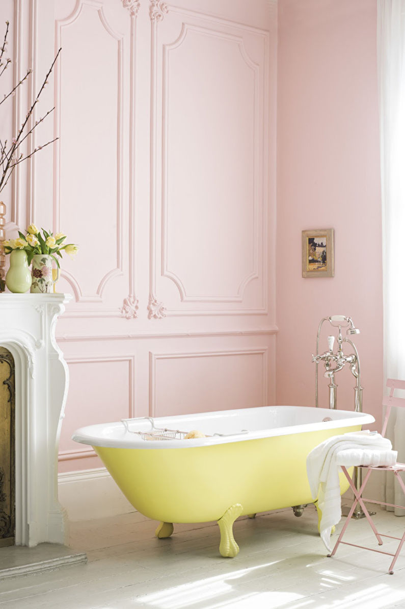 Color Combinations for Floor, Wall, Ceiling and Furniture - Pastel Colors