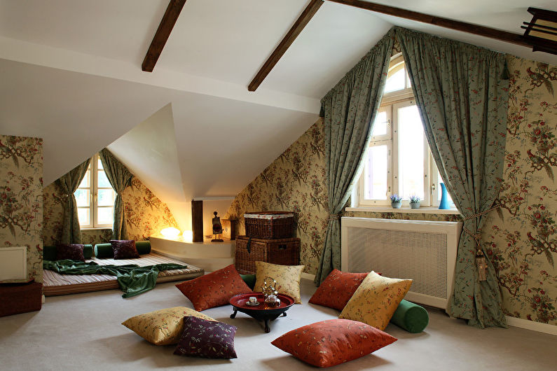 Color Combinations for Floor, Wall, Ceiling and Furniture - Contrast Combinations