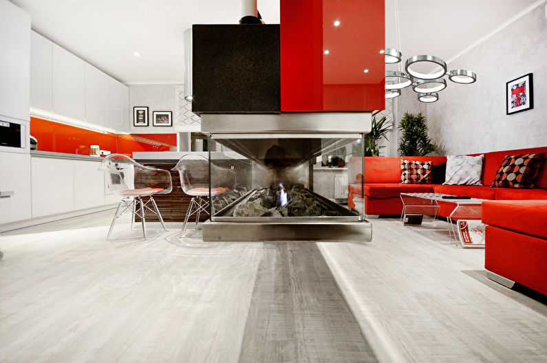 Color Combinations for Floor, Wall, Ceiling and Furniture - Contrast Combinations