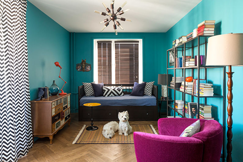Color Combinations for Floor, Wall, Ceiling and Furniture - Contrast Combinations