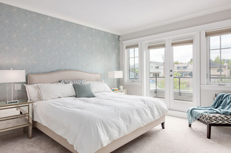 Color combinations for floors, walls, ceilings and furniture - Light colors