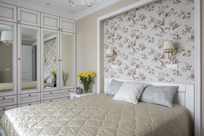 Color combinations for floors, walls, ceilings and furniture - Light colors