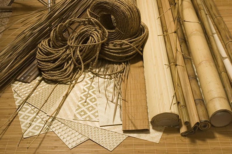 How to glue bamboo wallpaper