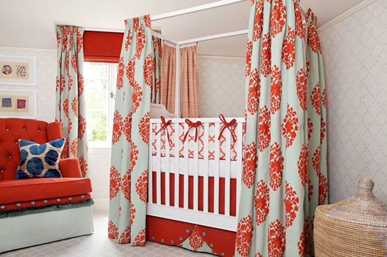 Crib Canopy - Colors and Decor