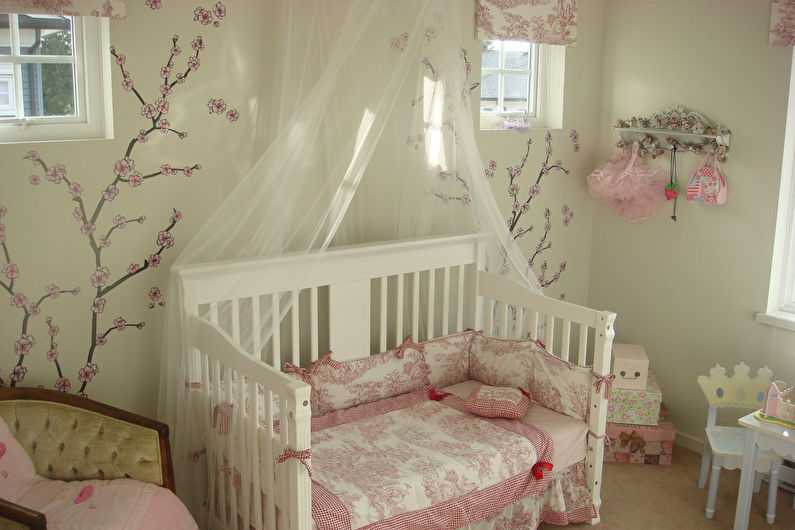 Canopy for crib - photo